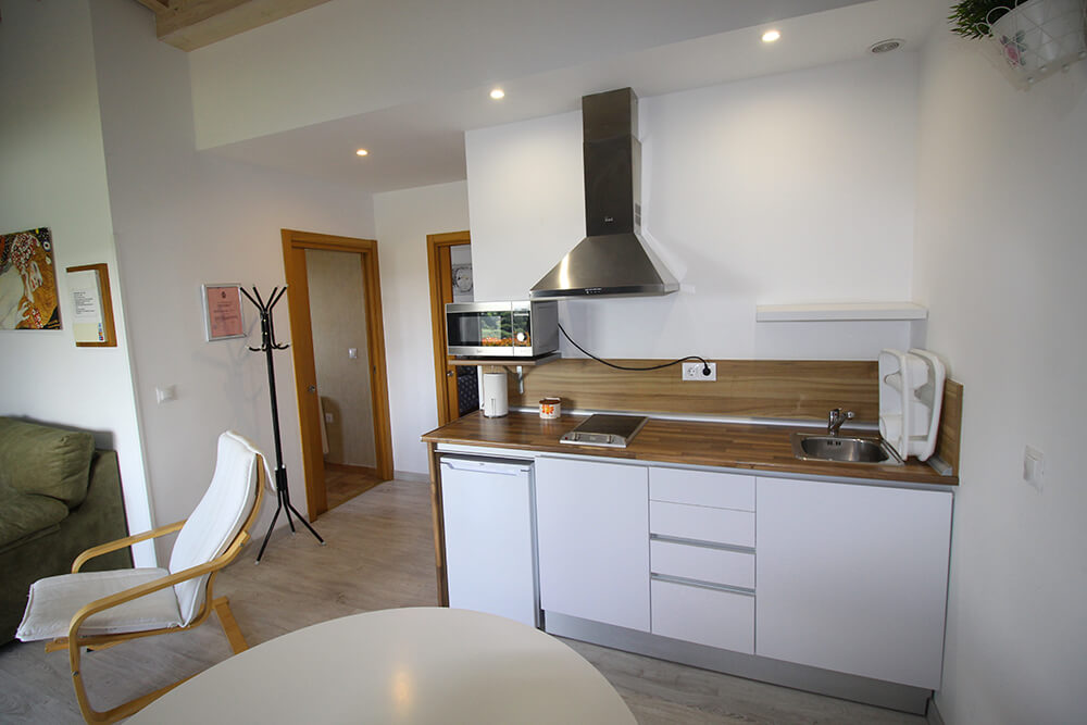 Dining area of a bungalow