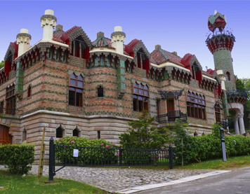 El Capricho de Gaudí en Comillas, Cantabria